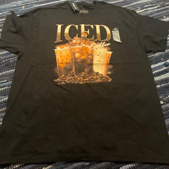 Hot Topic Iced Coffee Graphic Tee NWT XL - Picture 1 of 4
